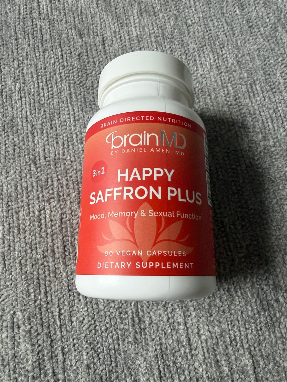 Happy Saffron Plus Supplements by Brain MD